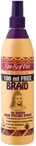 Sta Sof Braid – Hi Sheen Polish Spray All Hair Types 350 ml | Shop Online