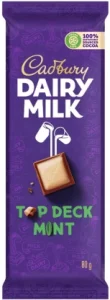 Cadbury Dairy Milk Top Deck Mint Milk Chocolate Slab 80g | Shop Online