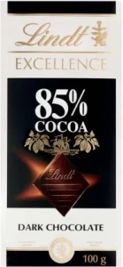 Lindt Excellence 85% Cocoa Dark Chocolate Slab 100g | Shop Online