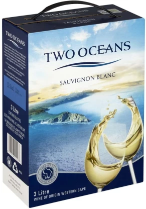 Two Oceans Sauvignon Blanc White Wine (3 L)