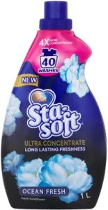 Sta-Soft Ultra Concentrate Ocean Fresh Fabric Softener (1 L) | Shop Online