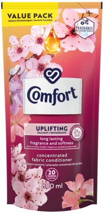 Comfort Uplifting Fabric Softener (800 ml, Pack of 12) | Shop Online