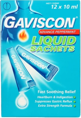 Gaviscon Liquid Sachet 144 x 10ml