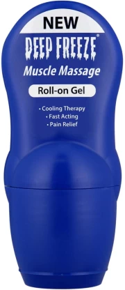 Deep Freeze Muscle Massage Roll-On Gel 50ml