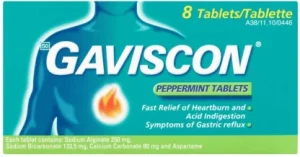 Gaviscon Peppermint Tablets 8 Pack