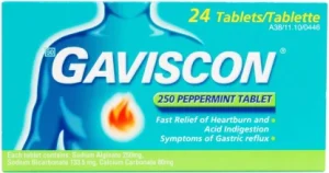 Gaviscon Peppermint Tablets 24 Pack