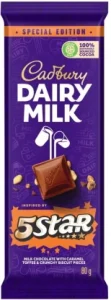 Cadbury Chocolate 5 Star Milk Chocolate Slab 80g | Shop Online