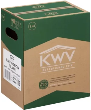 KWV Sauvignon Blanc White Wine (Pack of 6 x 750 ml)