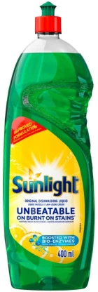 Sunlight Lemon Dishwashing Liquid (400 ml) | Shop Online