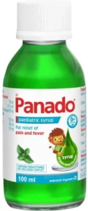 Panado Perppermint Paediatric Syrup Liquid 100ml