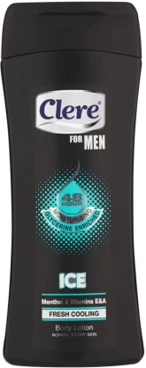 Clere Men Moisturising Glycerine Enriched Body Lotion 400ml