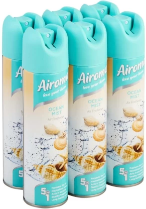 Airoma Ocean Spray Air Freshener 6 x 210 ml | Shop Online