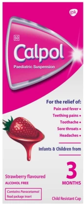 Calpol Paediatric Syrup Liquid 100ml