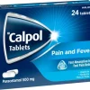 Calpol Pain Relief Tablets 24 Strip - Image 2
