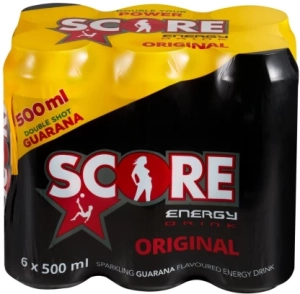 Score Original Sparkling Guarana Flavoured Energy Drink 24 x 500ml | Shop Online