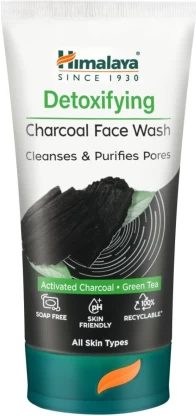 Himalaya Detoxifying Charcoal Facewash 150 ml | Shop Online