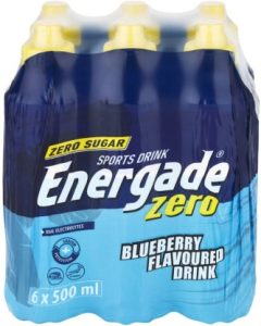 Energade Zero Blueberry Sports Drink 6 x 500ml | Shop Online