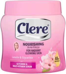 Clere Lanolin Nourishing Body Cream 500ml