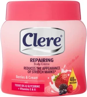 Clere Berries Body Repairing Cream 500ml