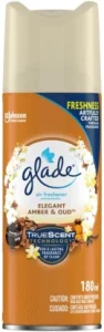 Glade Woody Oudh Spray Air Freshener 180 ml | Shop Online