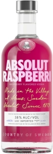 Absolut Raspberri Vodka  (Pack of 12 x 750 ml) | Shop Online