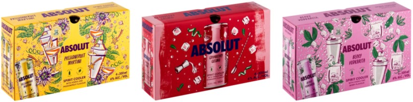 Absolut Variety Pack Sprit Cooler  (300 ml) | Shop Online - Image 2