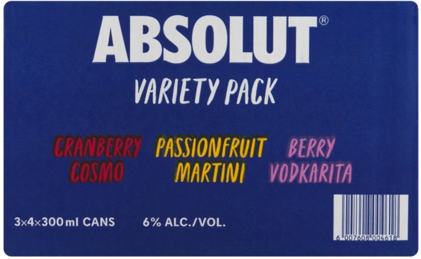 Absolut Variety Pack Sprit Cooler  (300 ml) | Shop Online - Image 3