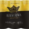 Black Crown Premium Premix Gin and Tonic Alcoholic Beverage ( Pack of 6 x 440ml Cans, 5 Percent Alcohol Volume ) | Shop Online - Image 2