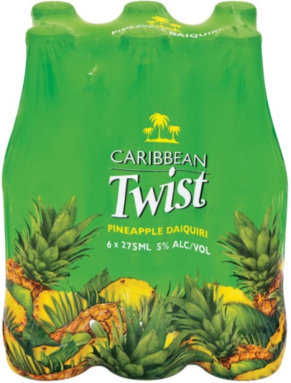 Caribbean Twist Non Watermelon & Strawberry Sprit Cooler  (Pack of 6 x 275 ml) | Shop Online