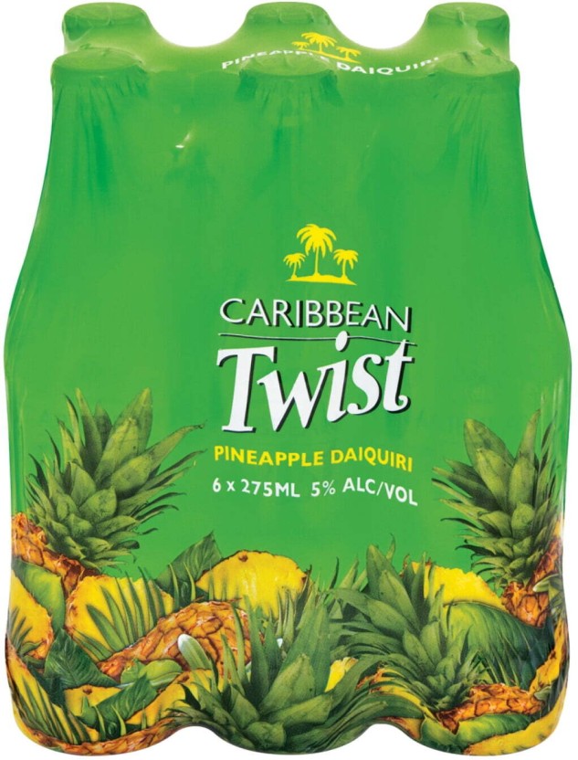 Caribbean Twist Peach Paradise Sprit Cooler  (Pack of 6 x 275 ml) | Shop Online