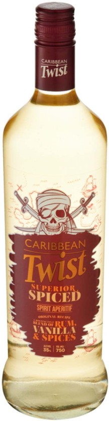 Caribbean Twist Spiced Rum  (750 ml) | Shop Online - Image 2