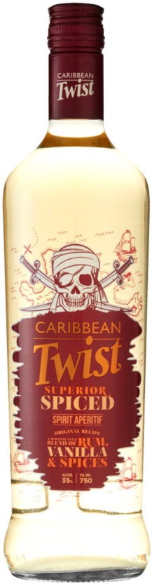 Caribbean Twist Spiced Rum  (Pack of 6 x 750 ml) | Shop Online - Image 2