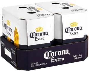 Corona Extra Pale Lager Alcoholic Beer Can (4.5% Alcohol, Pack of 12 x 410 ml) | Shop Online
