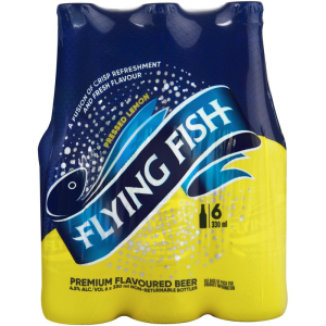 Flying Fish Lemon Press Flavoured Alcoholic Beer Bottle (4.5% Alcohol, Pack of 6x330 ml) | Shop Online