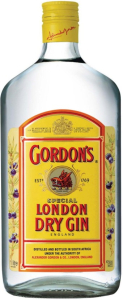 Gordon’s London Dry Gin ( Pack of 12 x 1L, 43 Percent Alcohol Volume) | Shop Online