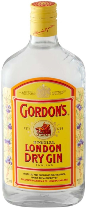 Gordon’s London Dry Gin ( Pack of 12 x 750 ml, 43 Percent Alcohol Volume) | Shop Online - Image 2
