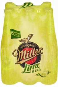 Miller Genuine Draft Lime Lager (4.5% Alcohol, Pack of 6 x 330 ml) | Shop Online
