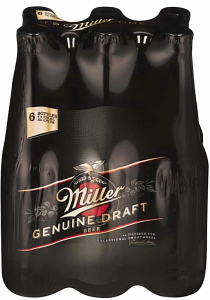 Miller Genuine Draft Beer Bottle (4.7% Alcohol, Pack of 6 x 330 ml) | Shop Online