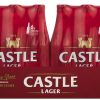 Castle Lager Alcoholic Beer Bottle (5% Alcohol, Pack of 24 x 330 ml) | Shop Online - Image 2