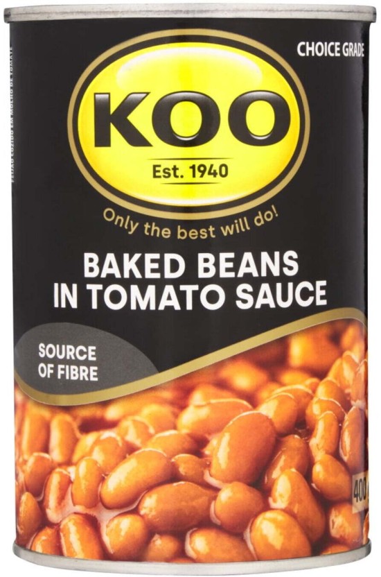 Koo Baked Beans in Tomato Sauce Beans  (400 g) | Shop Online - Image 2