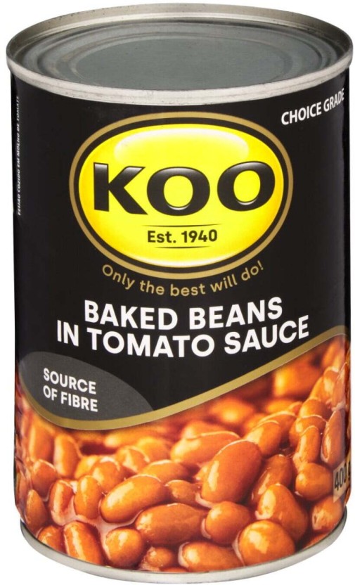 Koo Baked Beans in Tomato Sauce Beans  (400 g) | Shop Online