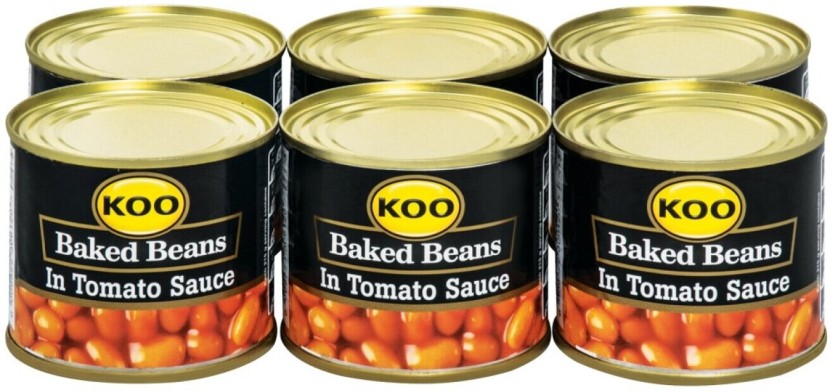 Koo Baked Beans  ( Pack of 6 x 215 g) | Shop Online