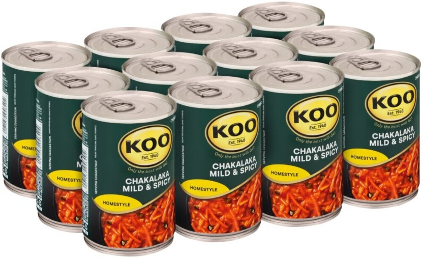 Koo Chakalaka Mild and Spicy Vegetables  ( Pack of 12 x 410 g) | Shop Online - Image 2