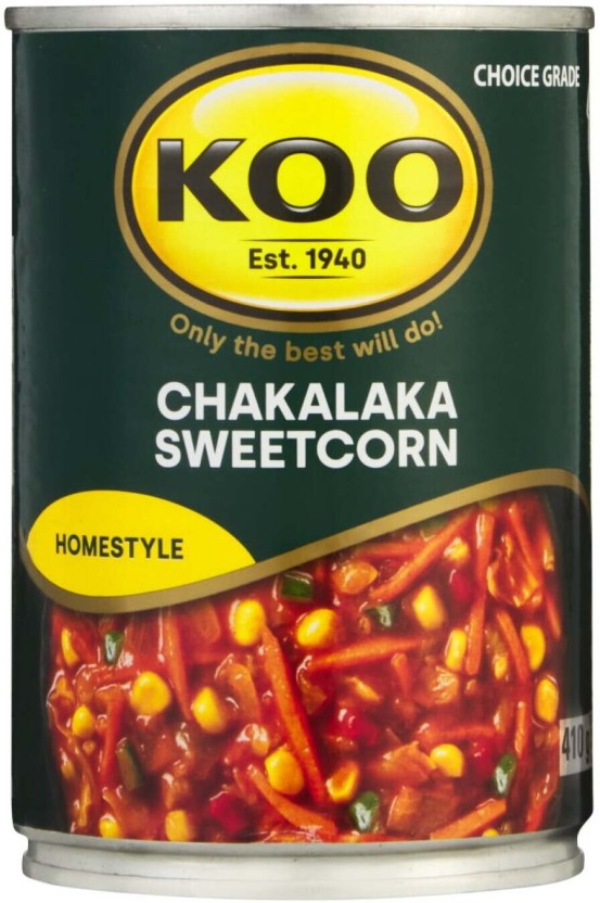 Koo Chakalaka with Sweet Corn Vegetables  (410 g) | Shop Online