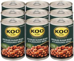 Koo Speckled Sugar Beans  ( Pack of 12 x 410 g) | Shop Online