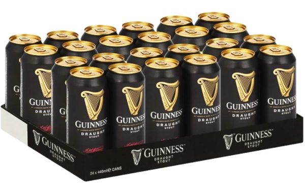 Guinness Stout (4.2% Alcohol, Pack of 24x 440 ml) | Shop Online