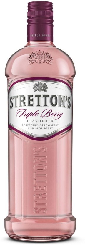 Stretton's Triple Berry Gin ( Pack of 1 x 750ml, 35 Percent Alcohol Volume) | Shop Online