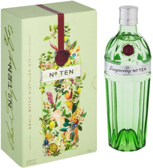 Tanqueray No. 10 Gin Alcoholic Beverage Bottle (1 x 750ml, 47 Percent Alcohol Volume) | Shop Online