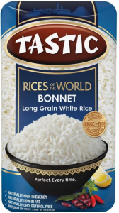 Tastic Bonnet Long Grain Rice (Pack of 20 x 1 kg) | Shop Online