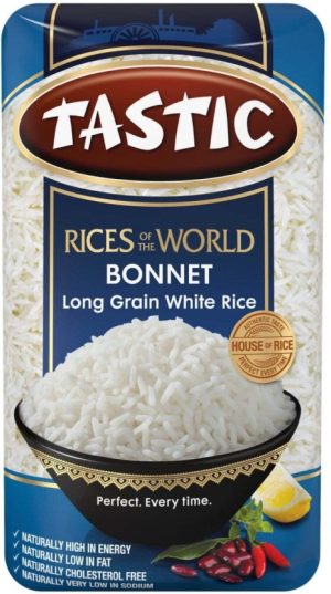 Tastic Bonnet Long Grain Rice (Pack of 20 x 1 kg) | Shop Online